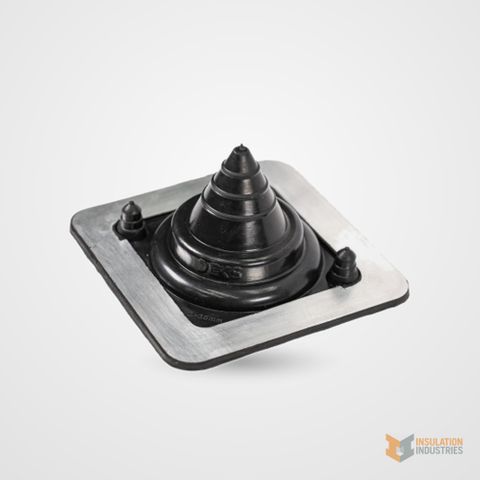 Black Dektite Solar Roof Flashing