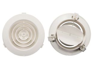 Downjet Plastic Diffuser - 150mm