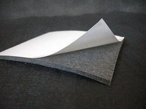 P/E Duct Sheet Self Adhesive - Black - 5mm x 1m - 50m roll
