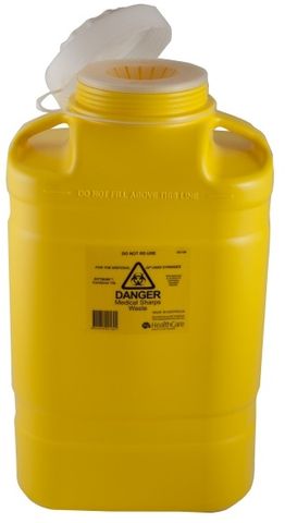 FITTANK CONTAINER 19L YELLOW SCREW LID