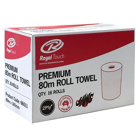 TOWEL HAND ROLL 18.5CM x 80M