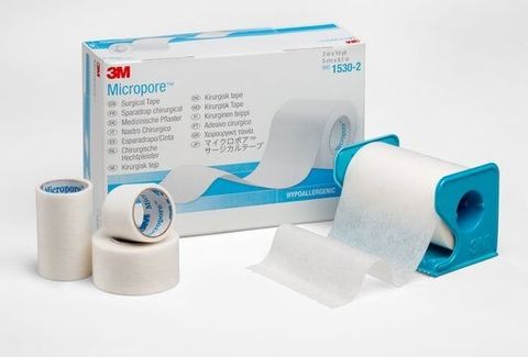 MICROPORE 3M 25MM + DISPENSER