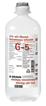 IV SOLUTION GLUCOSE 5% 250ML