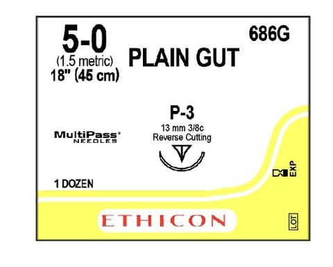 ETHICON CATGUT PLAIN SUTURE