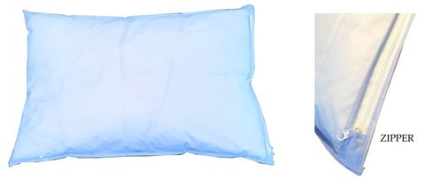 PILLOW PROTECTOR ZIP VINYL