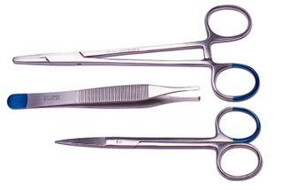 SUTURE PACK SCISSORS SH/SH #5 MULTIGATE