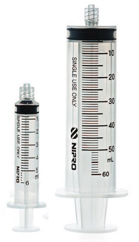 SYRINGE LUER LOCK NIPRO 5ML