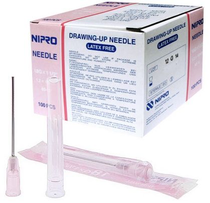 DRAWING UP NEEDLE NIPRO