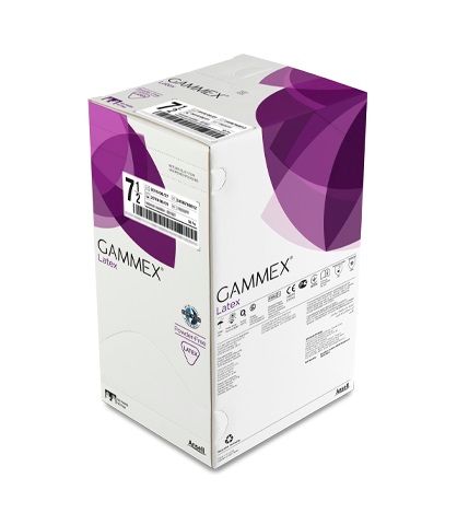 GLOVES GAMMEX LATEX POWDER FREE 8.0