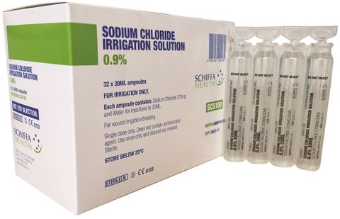 IRRIGATION AMPULE SODIUM CHLORIDE.9%30ML