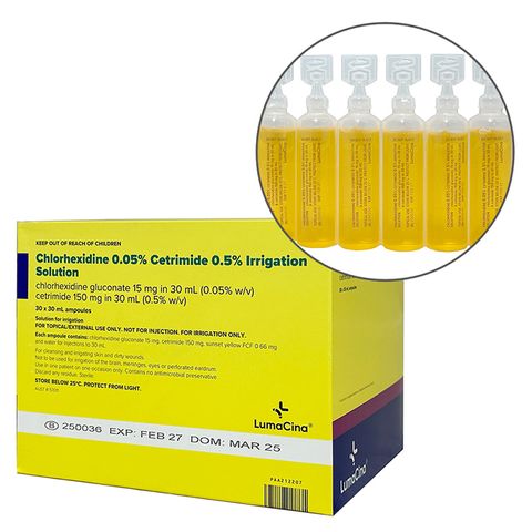 CHLORHEXIDINE .05% CETRIM .5% 30ML YELLO