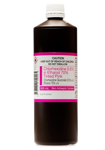 CHLORHEXIDINE IN ALCOHOL