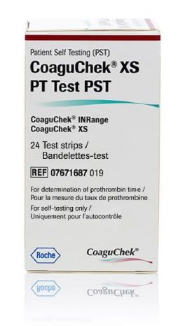 COAGUCHEK® XS PT TEST PST INRANGE