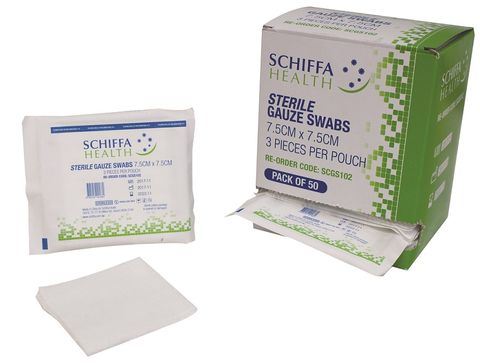 SCHIFFA STERILE GAUZE SWABS