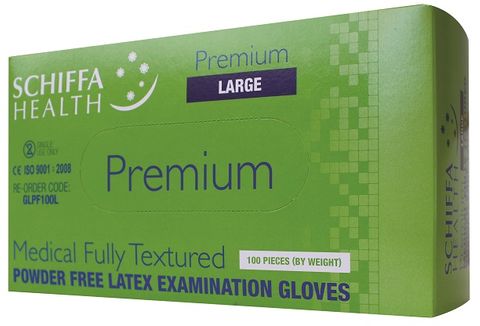 GLOVES LATEX POWDER FREE LARGE