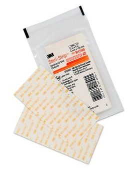 STERI-STRIPS WHITE ORANGE 3M 6MM x 100MM