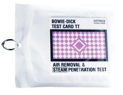 BOWIE DICK TEST GREEN CARD