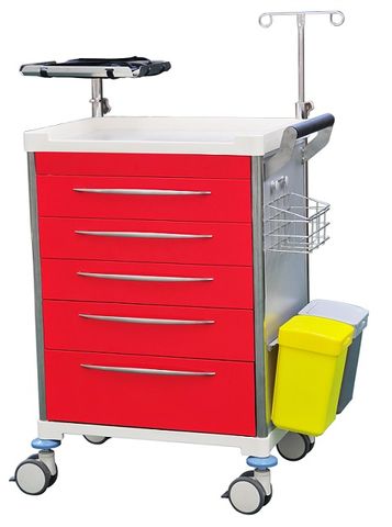 TROLLEY EMERGENCY RED AHAD