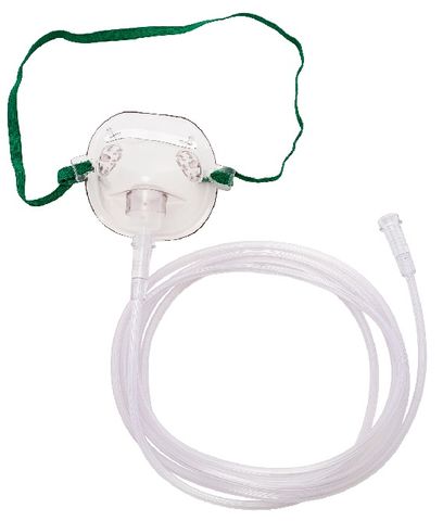 CHILD OXYGEN MASK AND TUBE