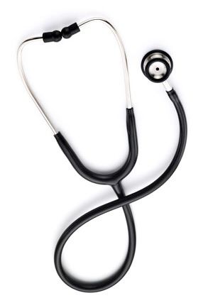 STETHOSCOPE PROFESSIONAL BLACK PAED