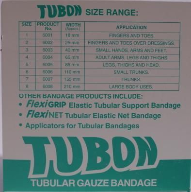 TUBON BANDAGE SIZE 7 MEDIUM TRUNK 20M