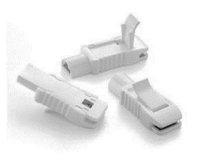 Reusable ECG Alligator Clip Adapters