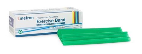 EXERCISE BAND 5.5M GREEN FIRM
