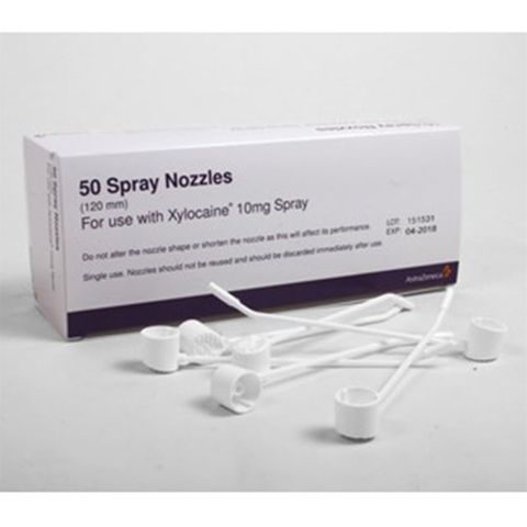 XYLOCAINE PUMP SPRAY NOZZLES