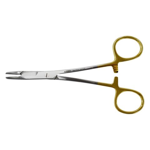 NEEDLE HOLDER OLSEN HEGAR T/C 14CM LEFT