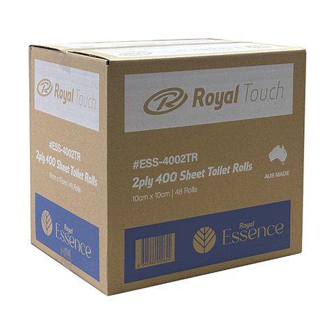 TOILET PAPER 2PLY 400 SHEETS