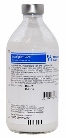 INTRALIPID 20% 500ML BOTTLE