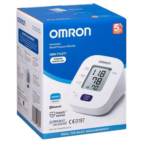 BLOOD PRESSURE MONITOR OMRON HEM7142T1