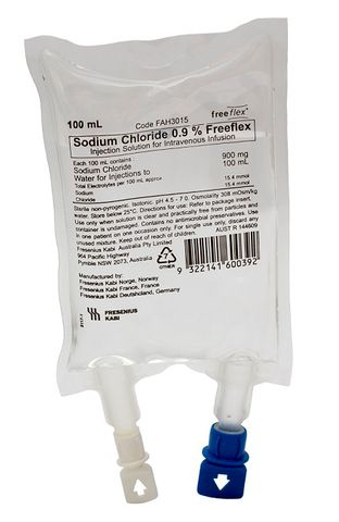 IV BAG SODIUM CHLORIDE