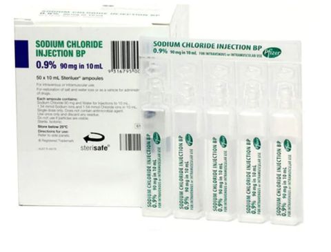 INJECTION SODIUM CHLORIDE 0.9% 10ML P50