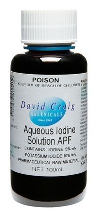 AQUEOUS IODINE 100ML/50MG