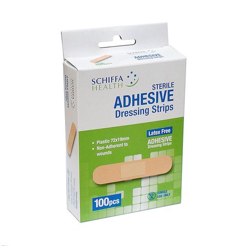 DRESSING STRIPS ADHESIVE SCHIFFA
