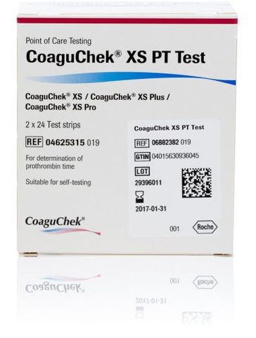 COAGUCHEK® XS PT TEST STRIPS