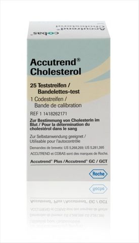 STRIPS ACCUTREND® CHOLESTEROL