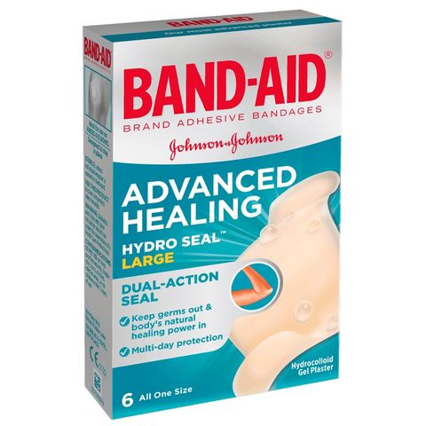BAND-AID ADVANCED HEALING LARGE 6s