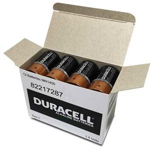 BATTERY DURACELL C