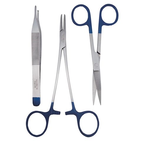 SUTURE PACK SCISSORS SH/SH SAYCO