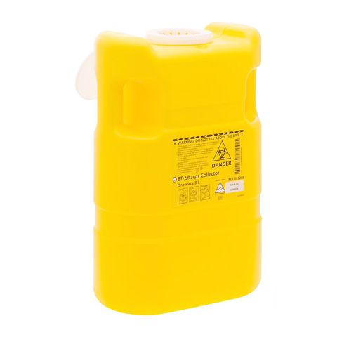 BD ONE-PIECE SHARPS CONTAINER