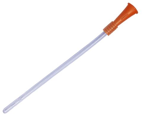 NELATON FEMALE CATHETER FG16 18CM ORANGE