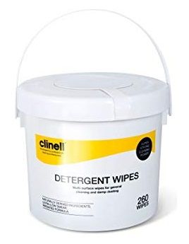 WIPES DETERGENT CLINELL (260)