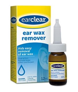 EAR DROPS WAX REMOVER 12ML