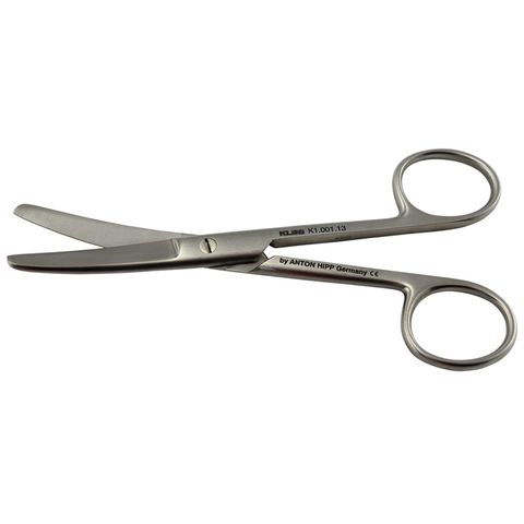 SCISSORS DRESSING SURGICAL BL/BL CU 13CM