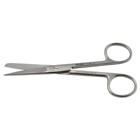 SCISSORS DRESSING SURGICAL SH/BL ST 13CM
