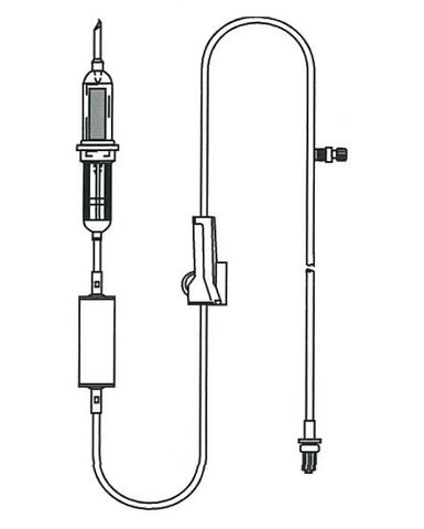 BLOOD SOLUTION PUMP SET 200 MICRON FILTE