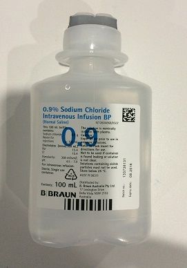 IV SOLUTION SODIUM CHLORIDE 0.9% 100ML