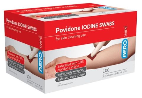 POVIDONE IODINE SWAB